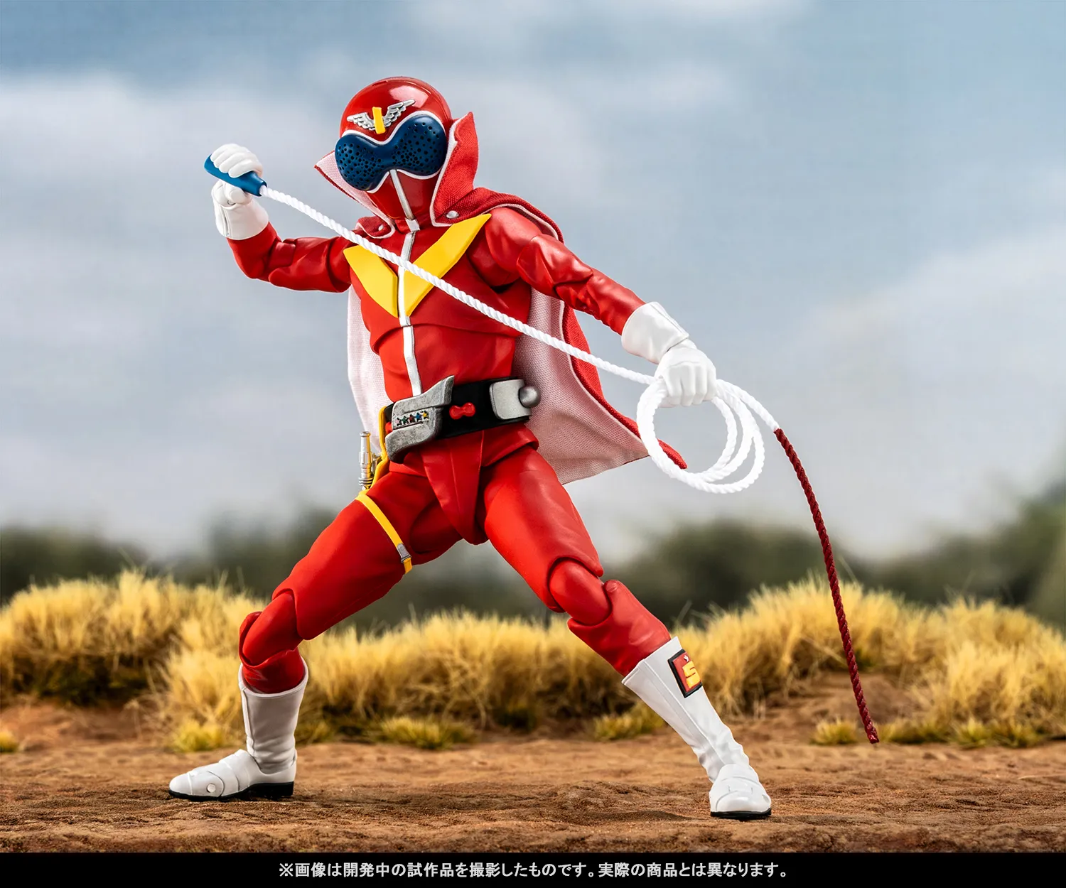 伝説の初代レッドが真骨彫製法で蘇る！6月2日（月）一般店頭予約開始「S.H.Figuarts（真骨彫製法） アカレンジャー スーパー戦隊 50th Anniversary Ver.（初回限定台座付属）」