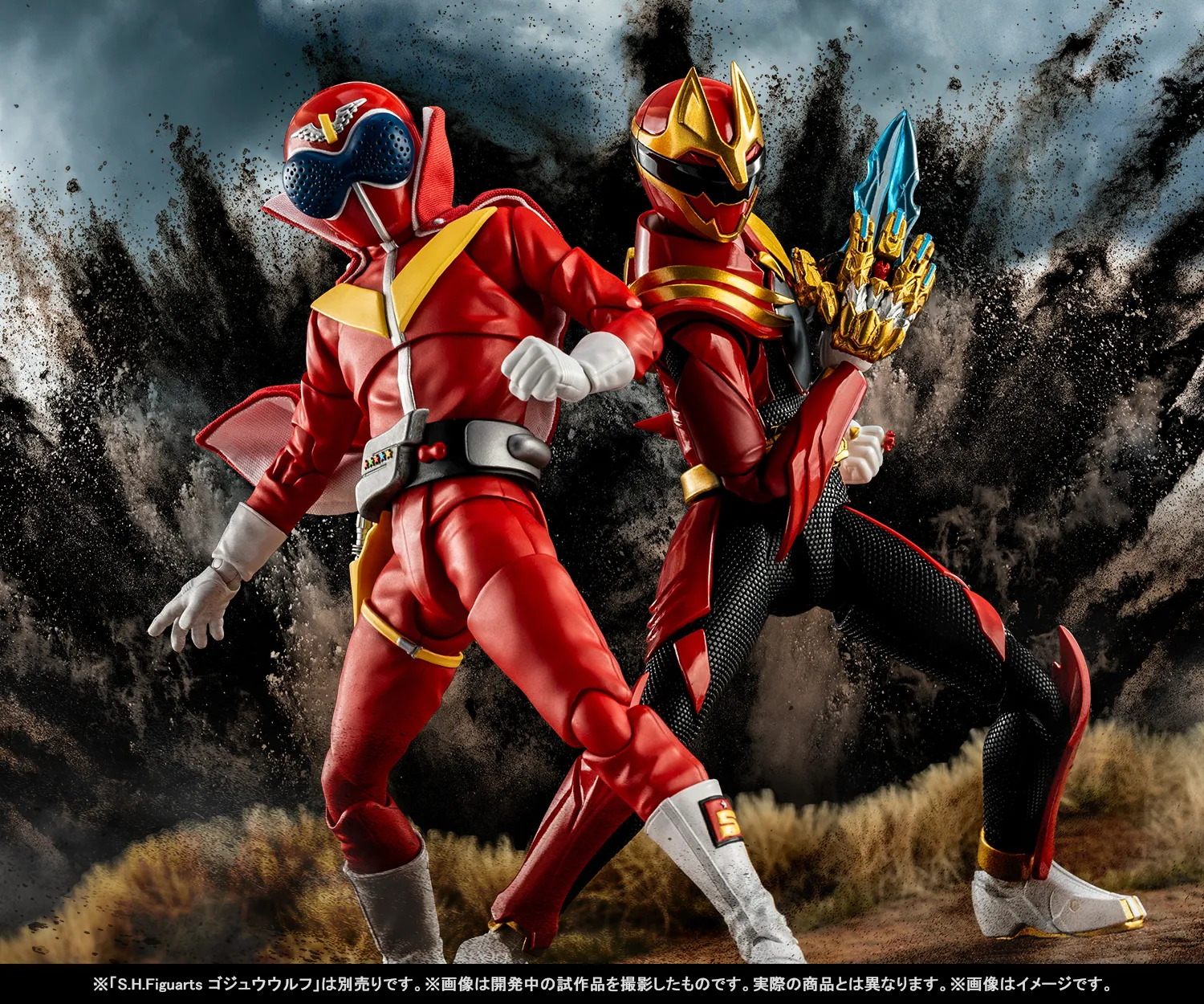 伝説の初代レッドが真骨彫製法で蘇る！6月2日（月）一般店頭予約開始「S.H.Figuarts（真骨彫製法） アカレンジャー スーパー戦隊 50th Anniversary Ver.（初回限定台座付属）」