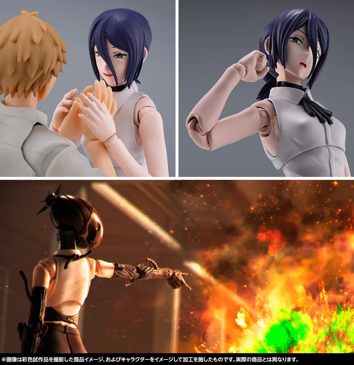 劇場版『チェンソーマン レゼ篇』公開中!魂ウェブ商店受注中 S.H.Figuartsレゼ、ボムご紹介