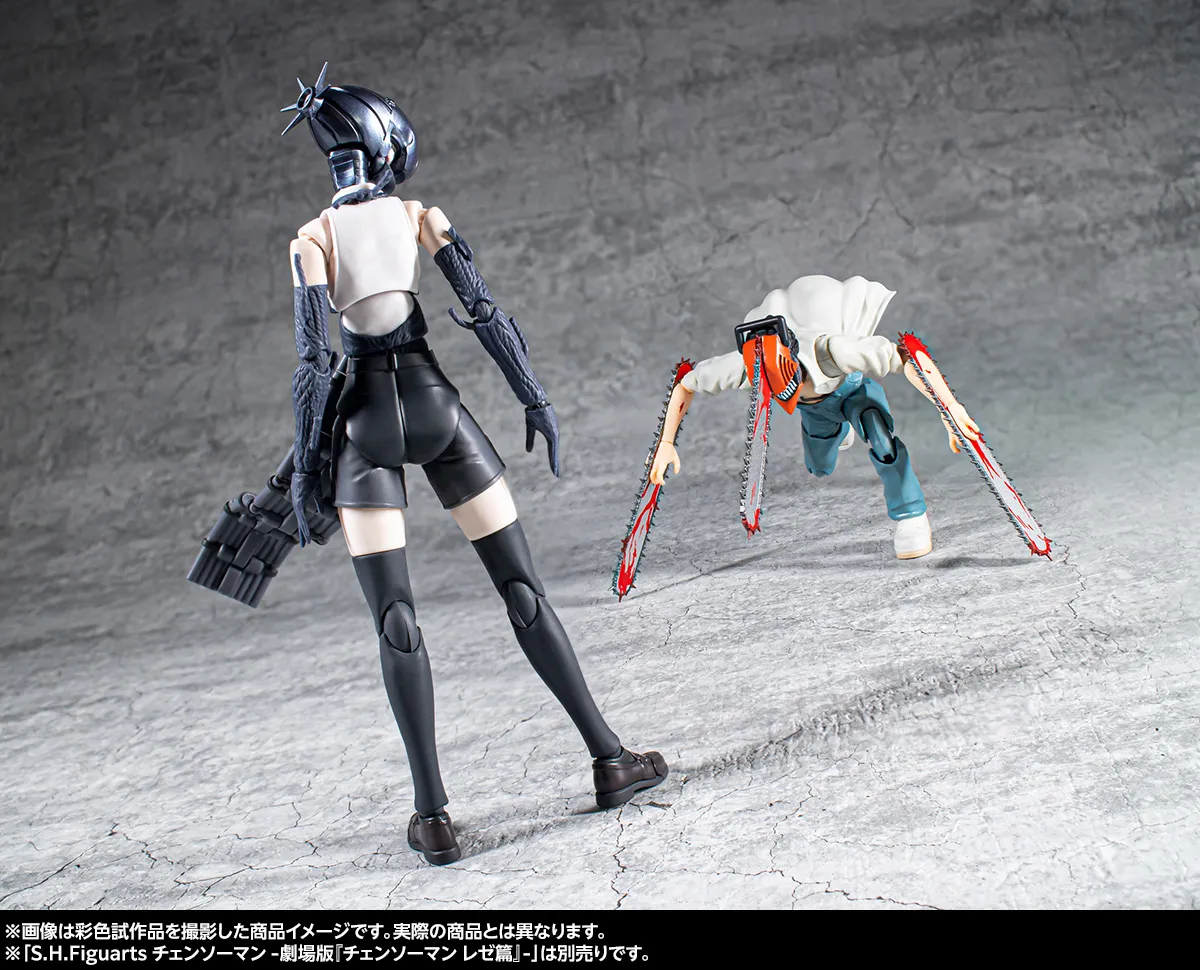 劇場版『チェンソーマン レゼ篇』公開中!魂ウェブ商店受注中 S.H.Figuartsレゼ、ボムご紹介