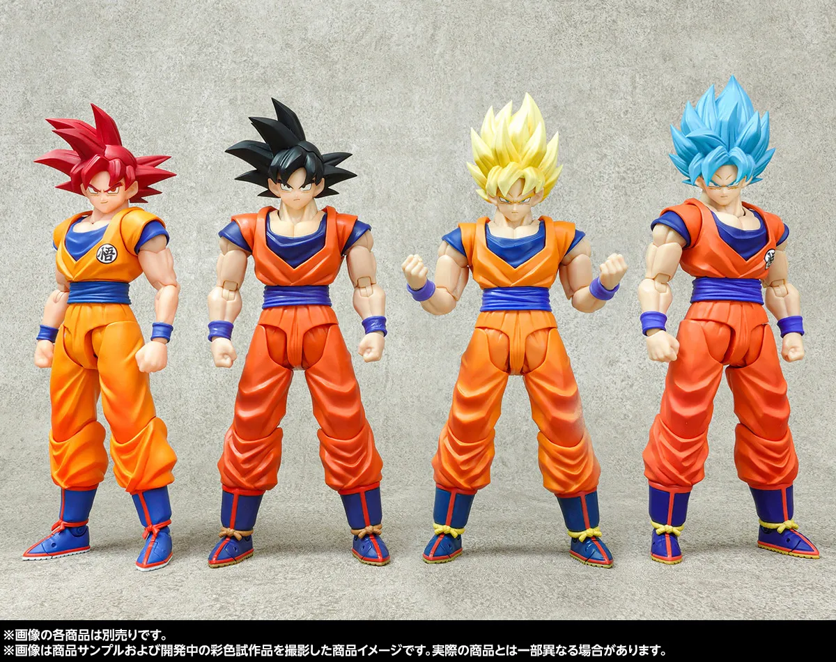 最新の可動構造で続々登場!S.H.Figuarts『ドラゴンボール』孫悟空の進化の歴史