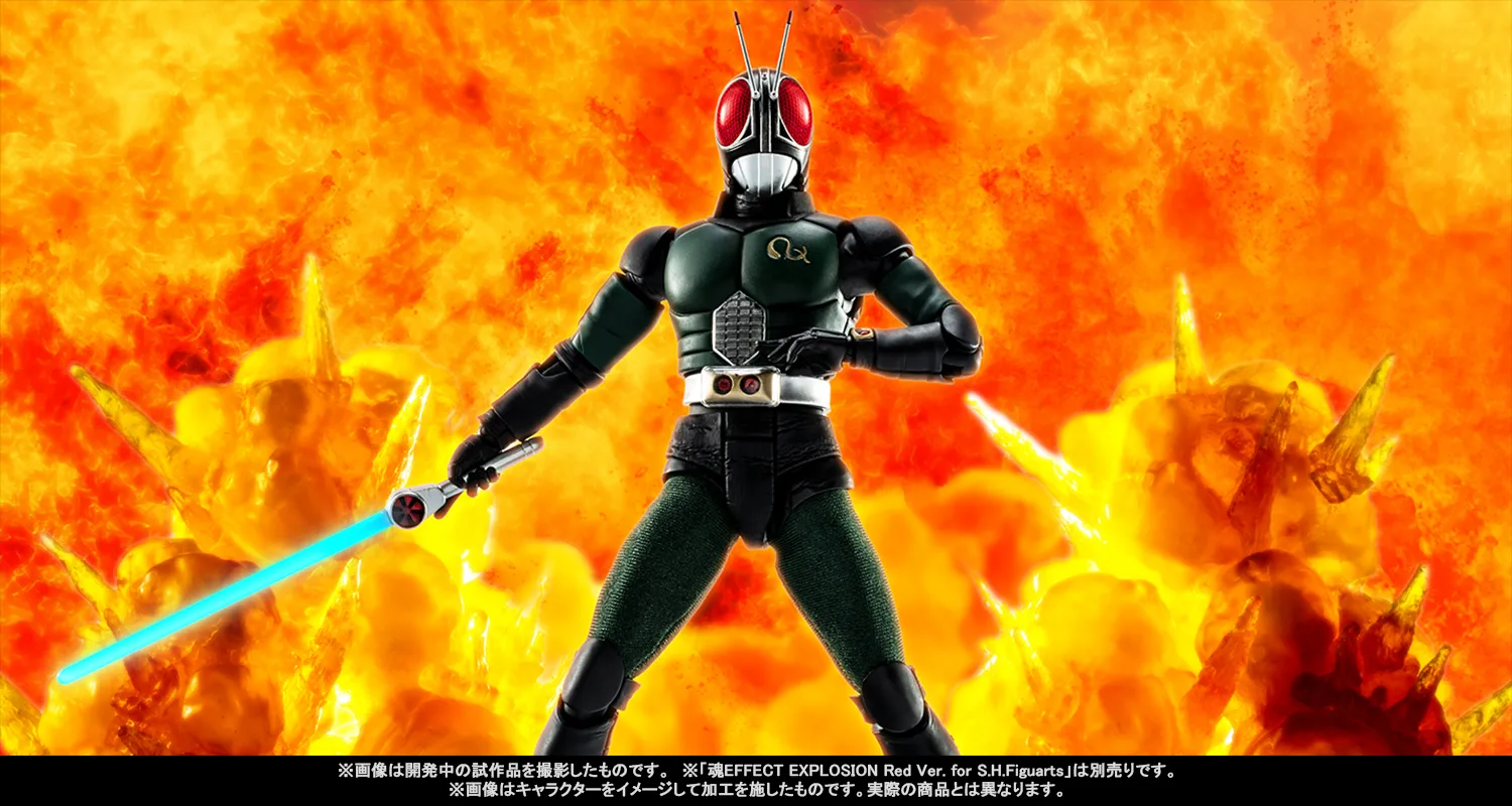 &ldquo;太陽の子&rdquo;が待望の参戦！「S.H.Figuarts（真骨彫製法）仮面ライダーBLACK RX」2月2日（月）店頭予約開始