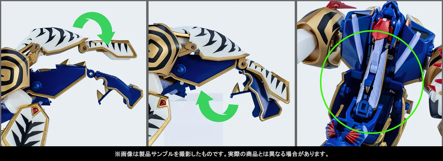 【前編・合体前】龍虎顕現！4/25店頭発売「超合金魂 GX-119 龍虎王／虎龍王」製品サンプルレビュー