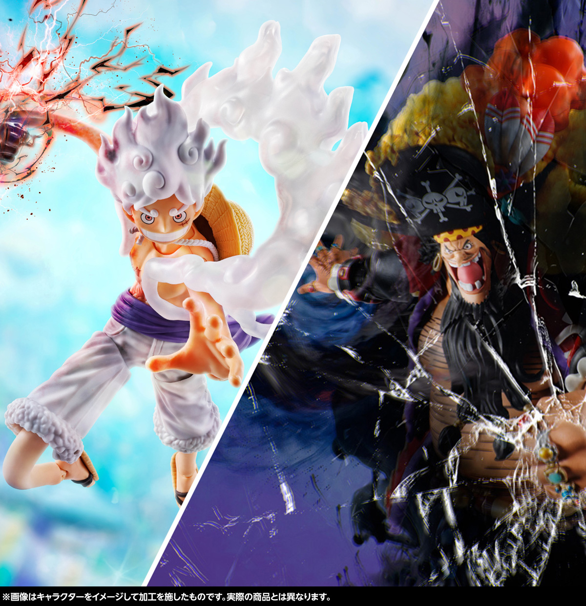 6月29日(日)23時受注締切！「S.H.Figuarts モンキー・D・ルフィ -ギア5 未来島エッグヘッド-」＆6月28日(土)一般店頭発売「S.H.Figuarts マーシャル・D・ティーチ -四皇-」ご紹介