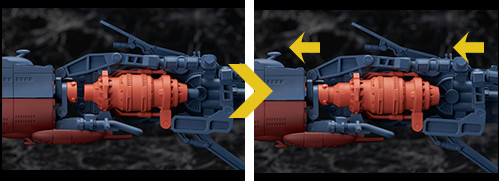 GIMMICK.03 波動砲発射モード