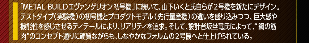 METAL BUILD エヴァンゲリオン2号機